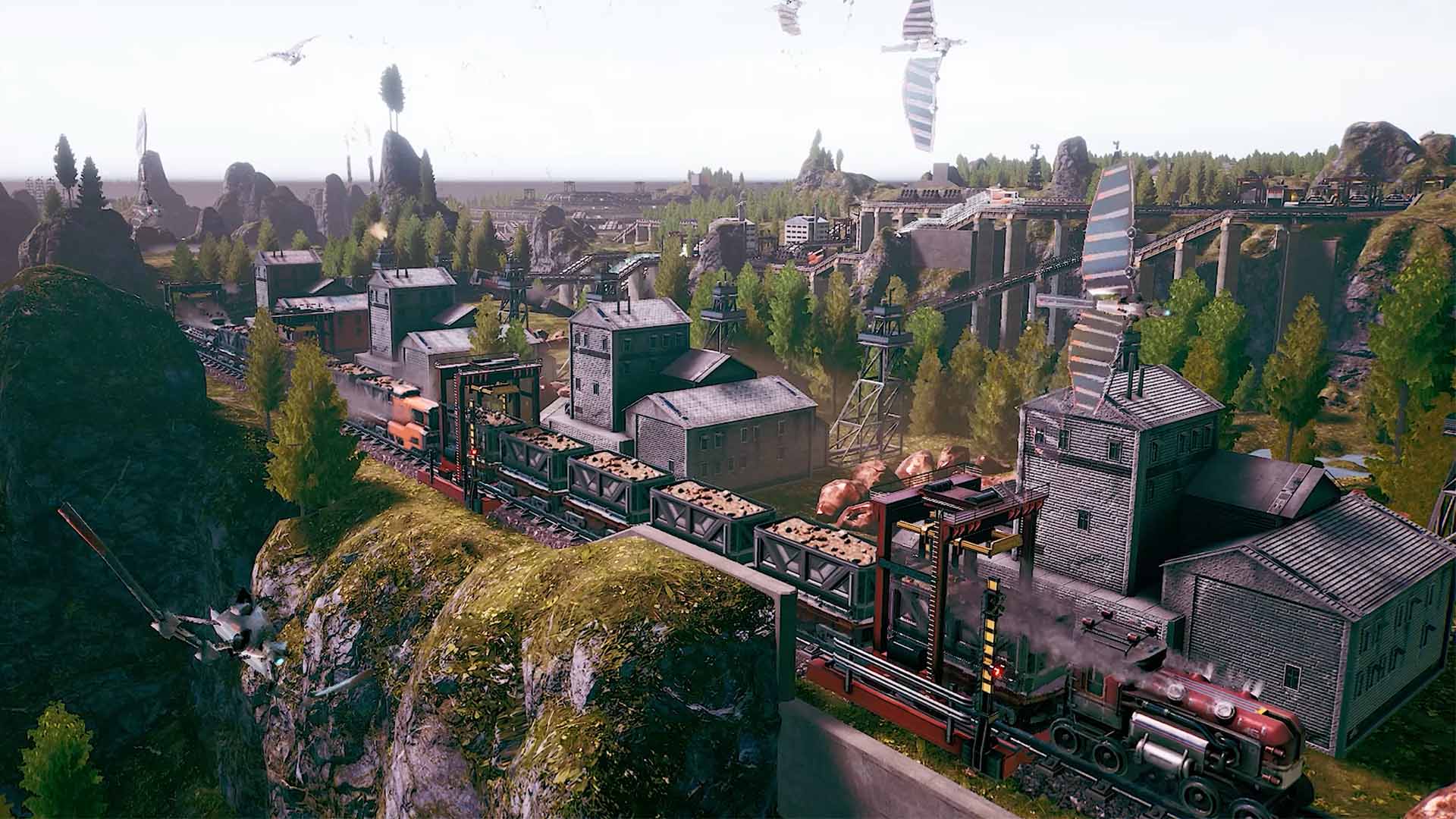 Railgrade Announce Game Trailer