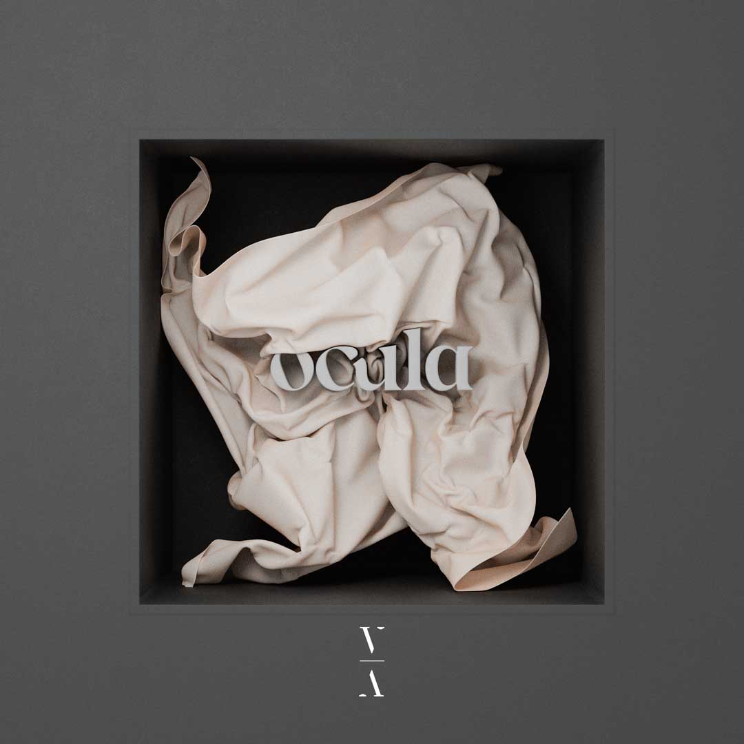 OCULA Music Artwork - Cloth Simulation 3D Render Artwork