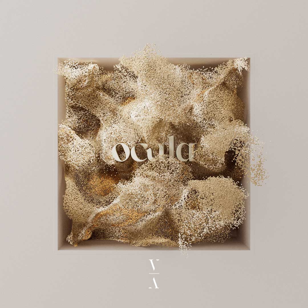 OCULA Music Artwork - Particle 3D Render Artwork