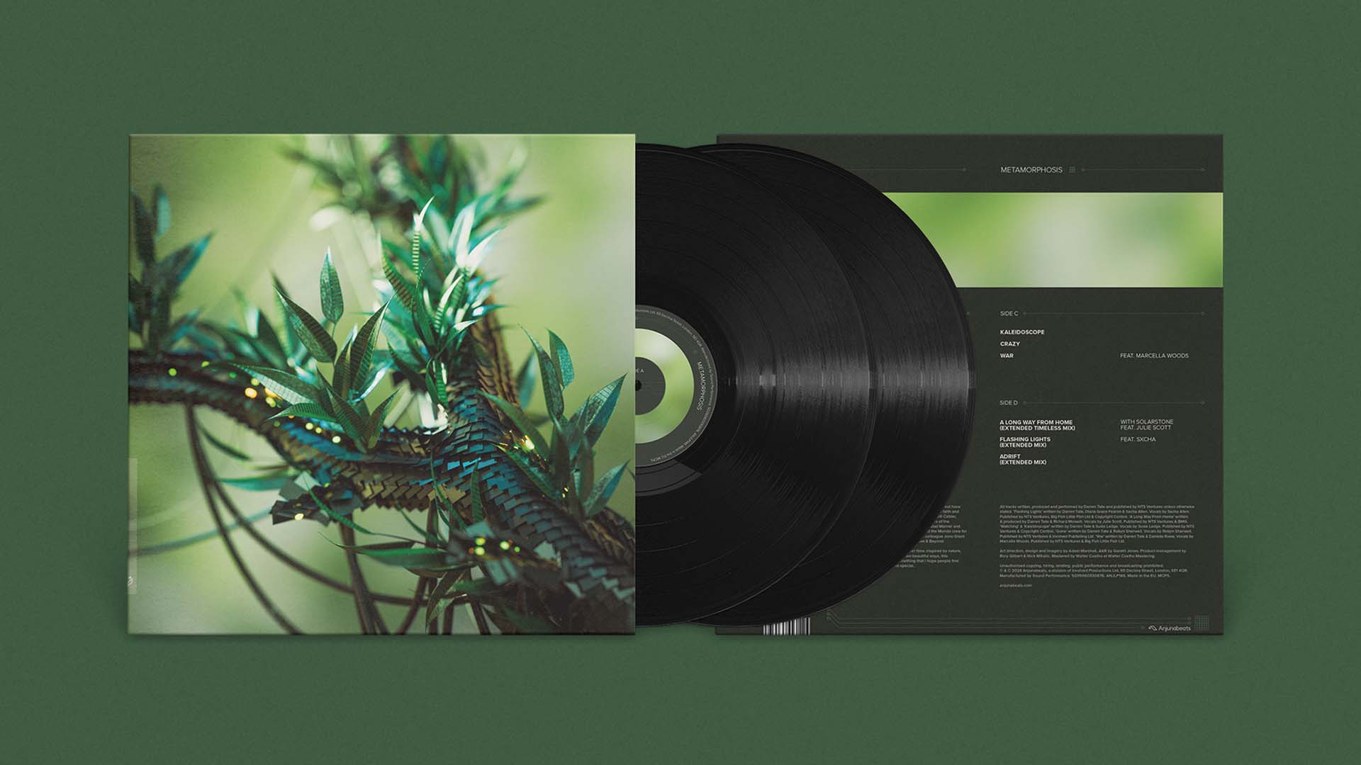 Darren Tate Metamorphosis Album Artwork